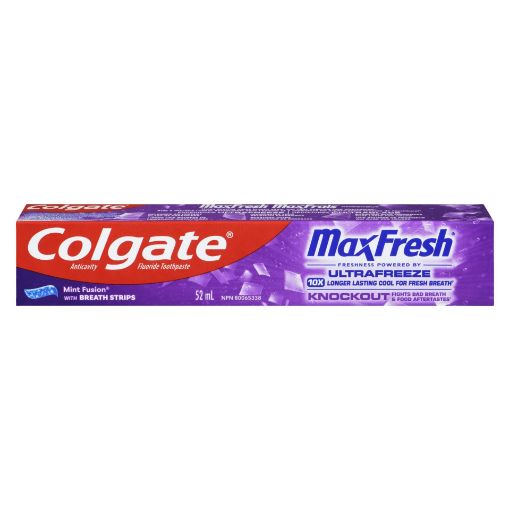 Picture of COLGATE MAX FRESH TOOTHPASTE - KNOCKOUT 52ML                               