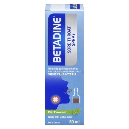 Picture of BETADINE SORE THROAT SPRAY 50ML