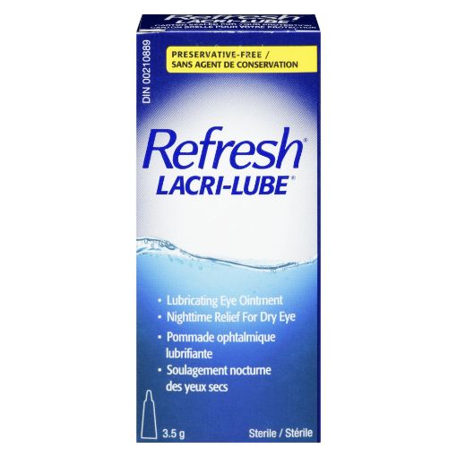 Picture of REFRESH LACRILUBE S.O.P. OINTMENT 3.5GR