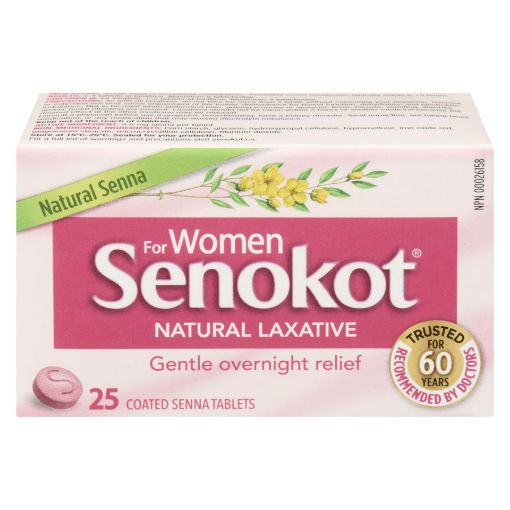 Picture of SENOKOT NATURAL LAXATIVE FOR WOMEN 25S