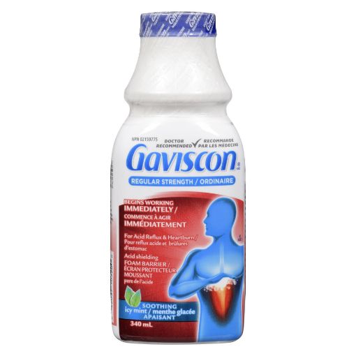 Picture of GAVISCON LIQUID - ICY MINT 340ML                                           