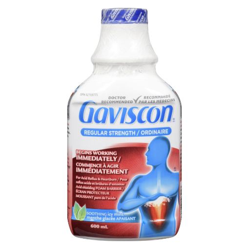 Picture of GAVISCON LIQUID - ICY MINT 600ML                                           