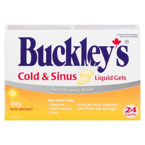 Picture of BUCKLEYS COLD and SINUS - DAYTIME LIQUI-GELS 24S