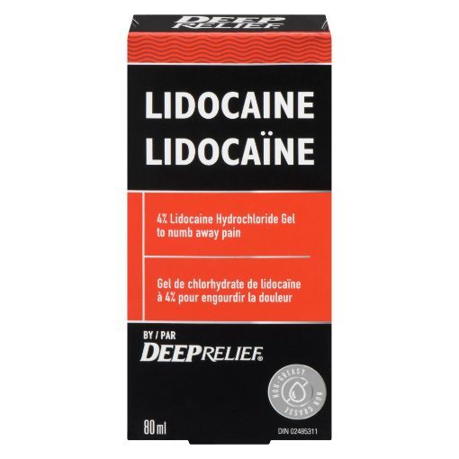 Picture of DEEP RELIEF LIDOCAINE 80ML