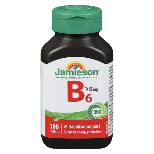Picture of JAMIESON VITAMIN B6 100MG TABLET 100S