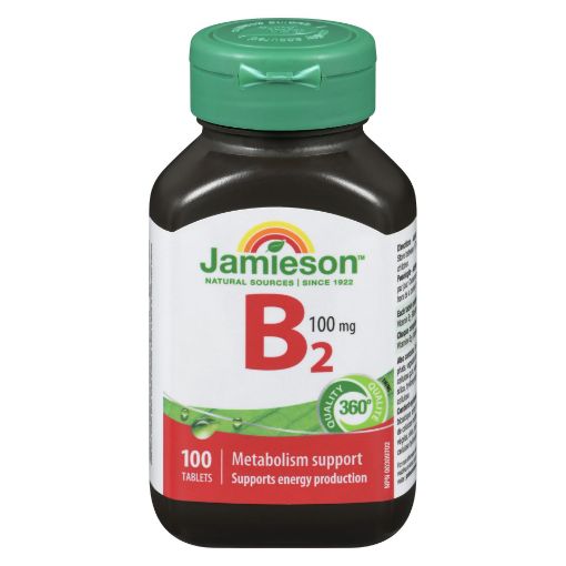 Picture of JAMIESON VITAMIN B2 100MG TABLET 100S