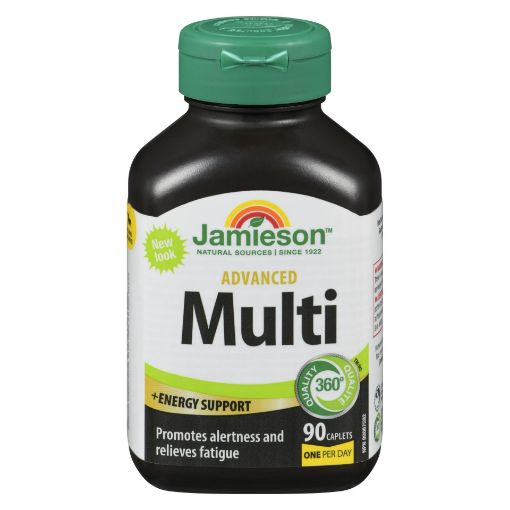 Picture of JAMIESON ADVANCED MULTI W ENERGY CAPLETS 90S                               