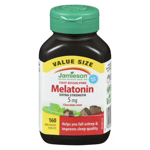 Picture of JAMIESON MELATONIN 5MG VALUE SIZE 160S                                     