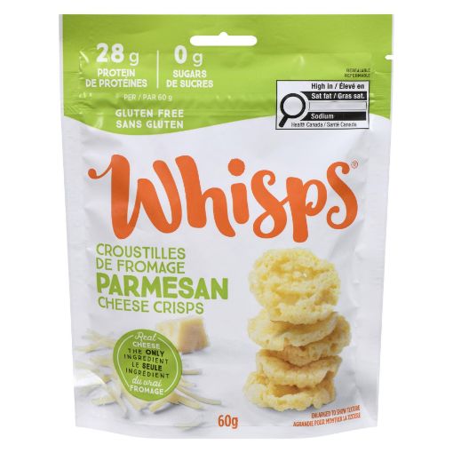 Picture of WHISPS CHEESE CRISPS - PARMESAN 60GR