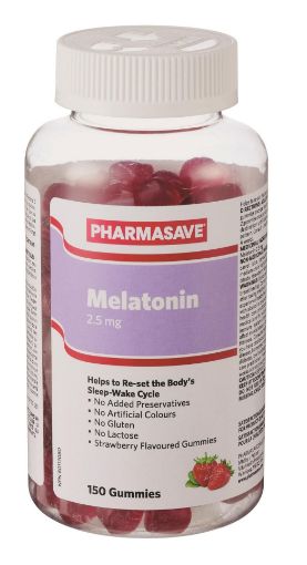 Picture of PHARMASAVE MELATONIN GUMMIES 2.5MG 150S