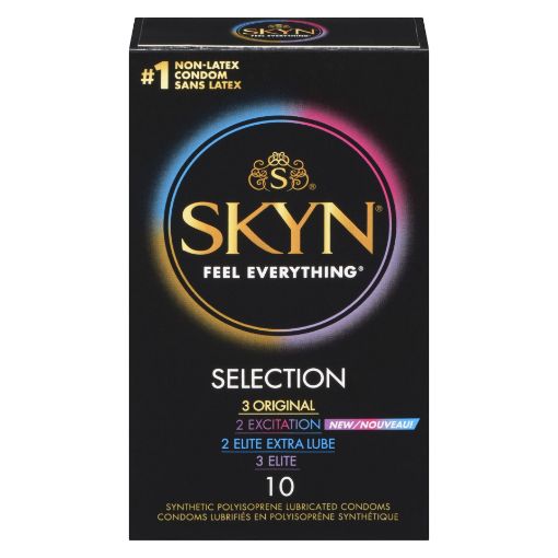 Picture of LIFESTYLES SKYN SELECTION CONDOMS 10S