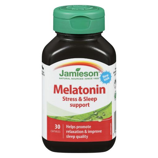Picture of JAMIESON MELATONIN STRESS and SLEEP SUPPORT 30S