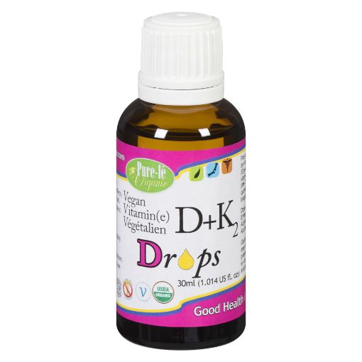 Picture of PURE-LE ORGANIC VEGAN D+K2 DROPS 30ML