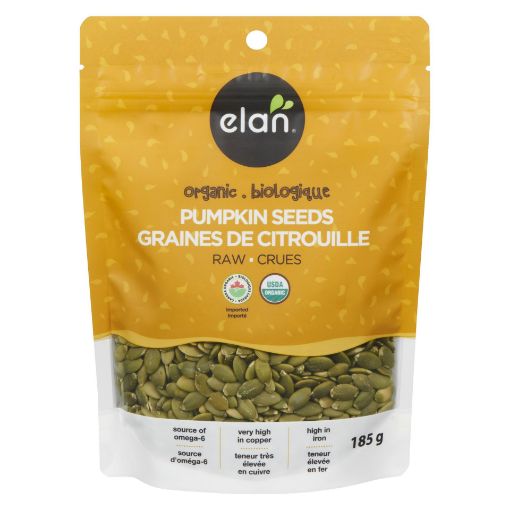 Picture of ELAN PUMPKIN SEEDS - RAW 185GR