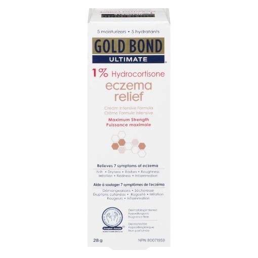 Picture of GOLD BOND ULTIMATE 1% HYDROCORTISONE ECZEMA RELIEF CREAM 28GR