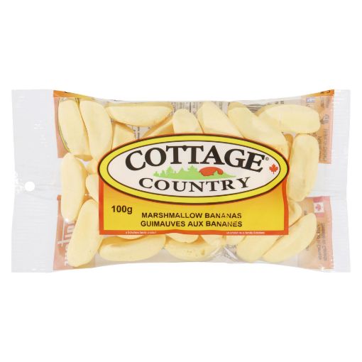 Picture of COTTAGE COUNTRY MARSHMALLOWS - BANANA 100GR