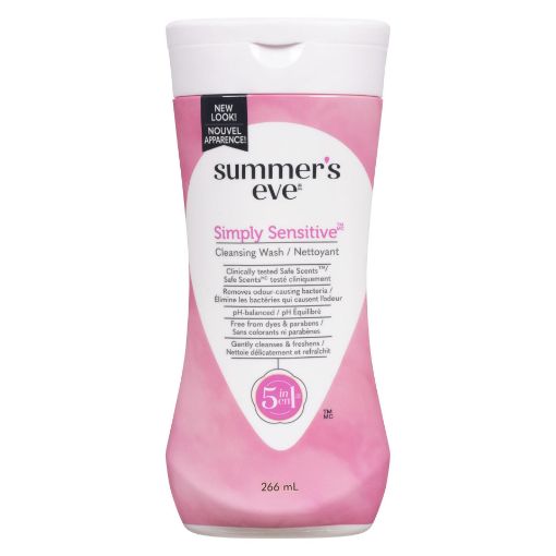 Picture of SUMMERS EVE FEMININE CLEANSING WASH - SENSITIVE 266ML              