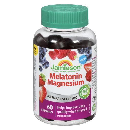 Picture of JAMIESON MELATONIN MAGNESIUM - MIXED BERRY  - GUMMIES 60S