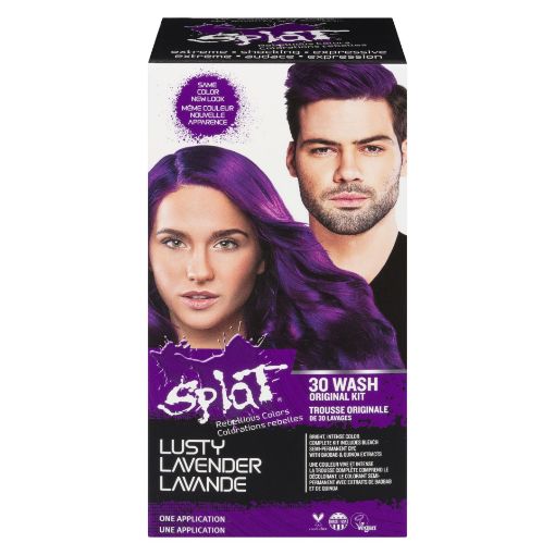 Picture of SPLAT COLOUR and BLEACH KIT - LUSTY LAVENDER
