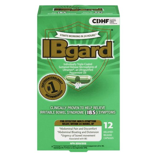 Picture of IBGARD 90MG CAPSULES 12S                                                   