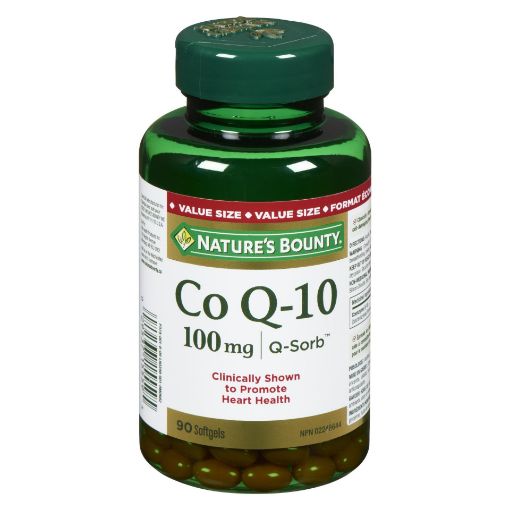 Picture of NATURES BOUNTY CO-Q10 100MG SOFTGEL 90S                                    