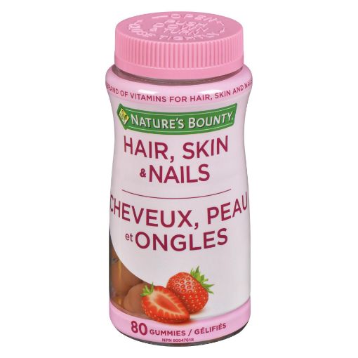 Picture of NATURES BOUNTY HAIR and NAILS - GUMMIES 80S