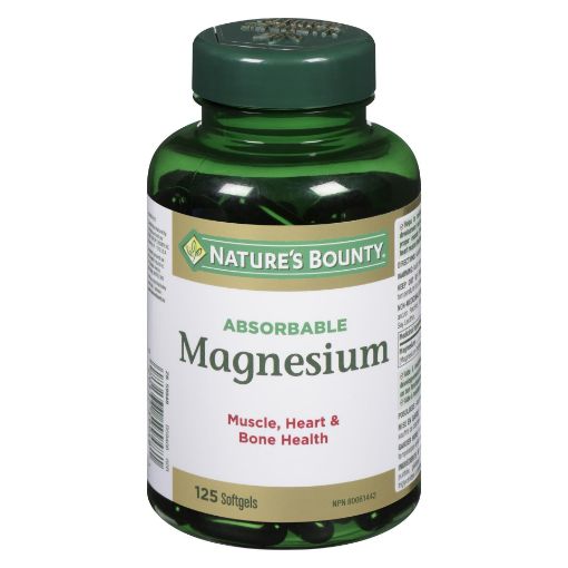 Picture of NATURES BOUNTY MAGNESIUM 400MG 125S