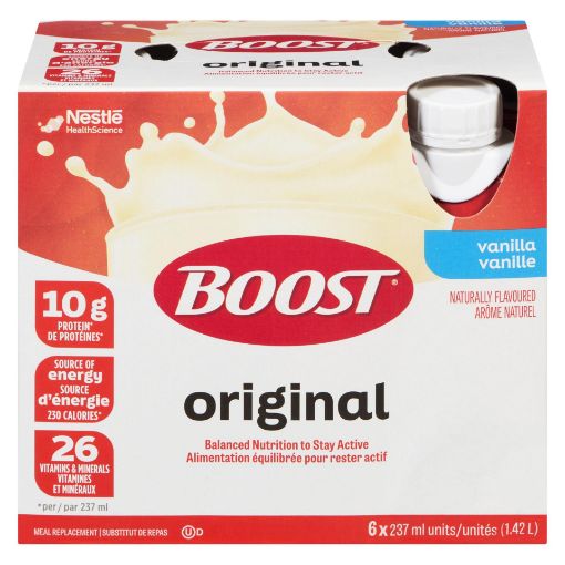 Picture of BOOST - VANILLA 6X237ML                                                    