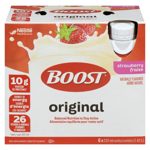 Picture of BOOST - STRAWBERRY 6X237ML                                                 