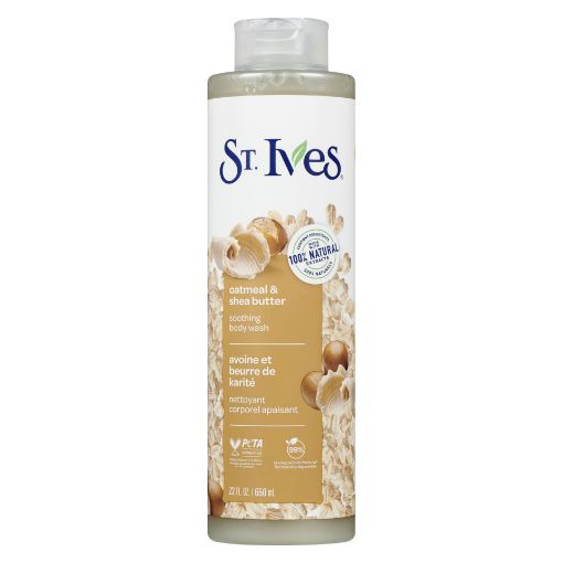 Picture of ST. IVES BODY WASH OAT AND SHEA BUTTER 650ML                               