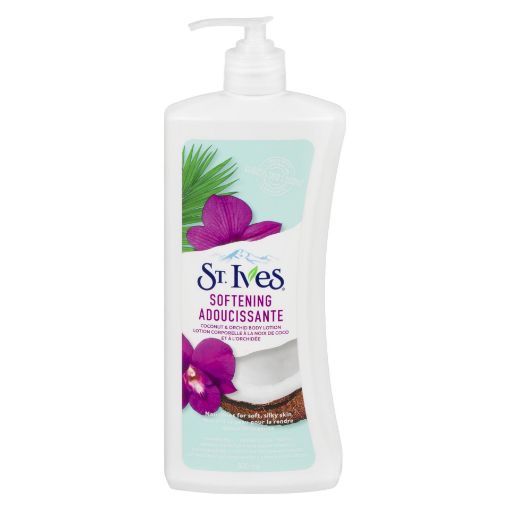 Picture of ST. IVES BODY LOTION - SOFTENING - COCONUT and ORCHID 600ML