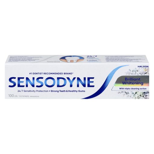 Picture of SENSODYNE TOOTHPASTE - BRILLIANT WHITENING 100ML                           