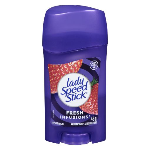 Picture of LADY SPEED STICK INVISIBLE ANTIPERSPIRANT - STRAWBERRY SPLASH SOLID 45GR
