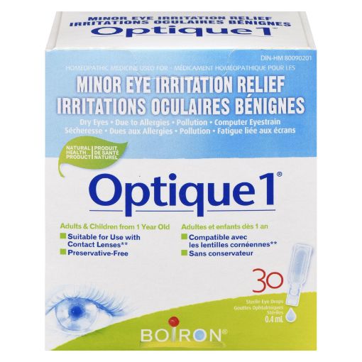 Picture of BOIRON OPTIQUE 1 EYE DROPS 30S