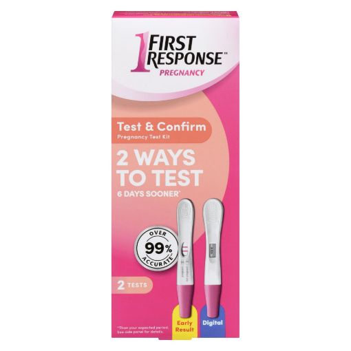 Picture of FIRST RESPONSE PREGNANCY TEST and CONFIRM 2S