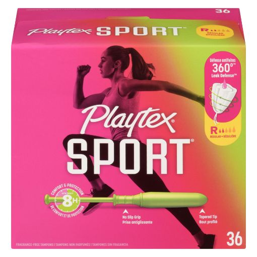 Picture of PLAYTEX SPORT TAMPONS - REGULAR 36S