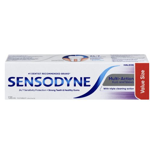 Picture of SENSODYNE TOOTHPASTE - MULTI-ACTION PLUS WHITENING 135ML