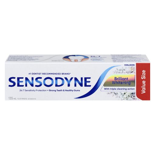 Picture of SENSODYNE TOOTHPASTE - BRILLIANT WHITENING 135ML