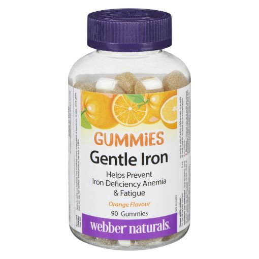Picture of WEBBER NATURAL GENTLE IRON - GUMMY 90S