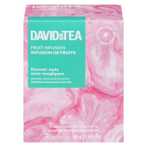 Picture of DAVIDSTEA SINGLE TEA SACHETS - FOREVER NUTS 12S