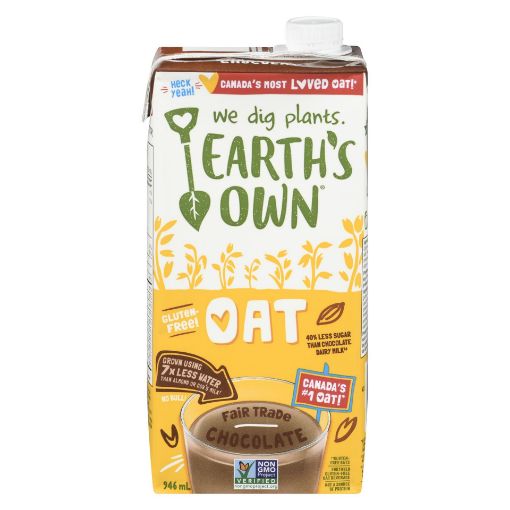 Picture of EARTH'S OWN OAT MILK - CHOCOLATE 946ML