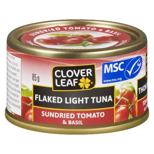 Picture of CLOVER LEAF TUNA - LIGHT FLAKE TOMATO and BASIL 85GR