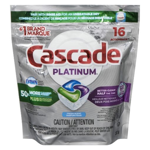 Picture of CASCADE PLATINUM UNIT DOSE FRESH 16S                                       
