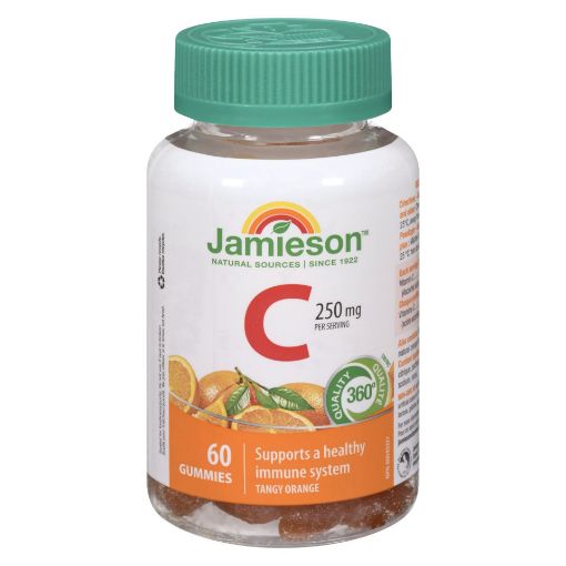 Picture of JAMIESON GUMMIES - VITAMIN C 250MG 60S                                     