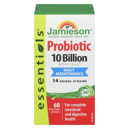 Picture of JAMIESON PROBIOTIC 10 BILLION 60S                                          