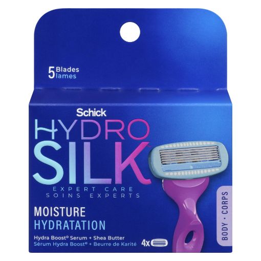 Picture of SCHICK SILK RAZOR REFILLS 4S                                               