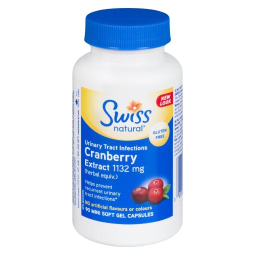 Picture of SWISS NATURAL CRANBERRY EXTRACT CAPLET 1132MG 90S                          
