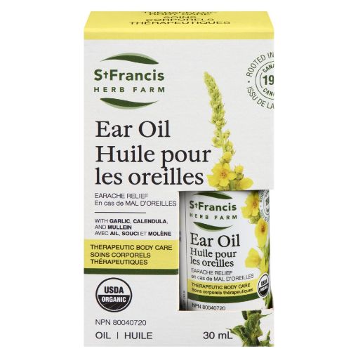Picture of ST. FRANCIS HERB FARM EAR OIL   30ML                             