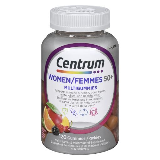 Picture of CENTRUM MULTI-GUMMIES - 50+ WOMEN 120S