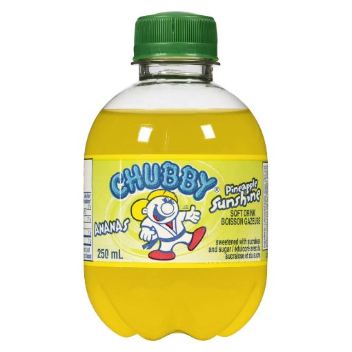 Picture of CHUBBY SODA - PINEAPPLE SUNSHINE 250ML